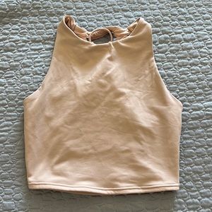 Cropped alo yoga workout top size small